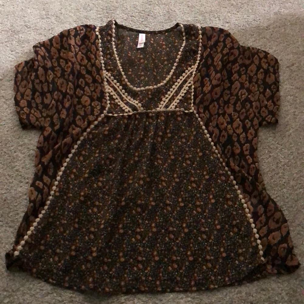 Boho top.